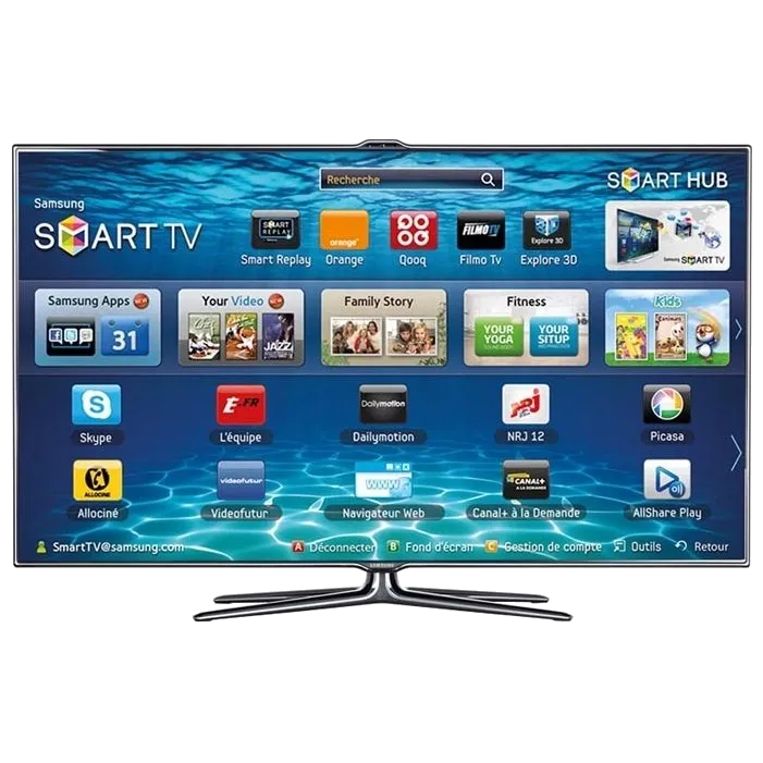 Замена корпуса Samsung UE55ES7000