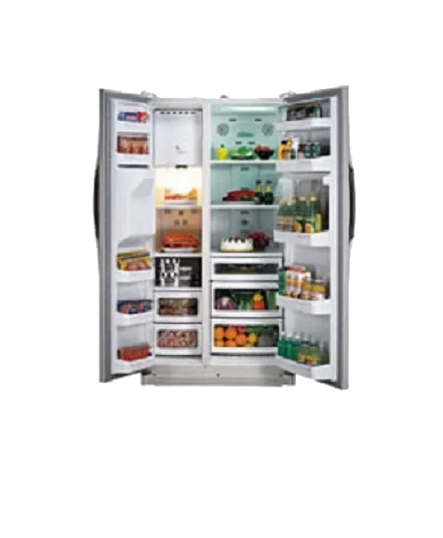 Замена нагревателя оттайки Samsung SRS-22 FTC