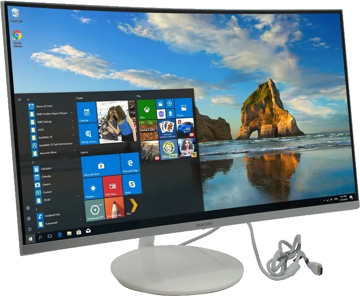 Замена блока питания Samsung C27H711QEI