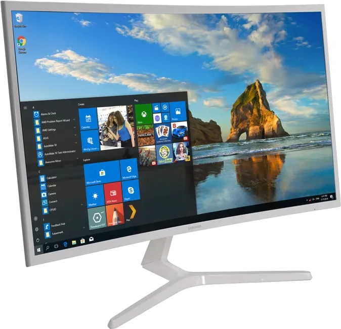 Замена блока питания Samsung C32JG51FDI